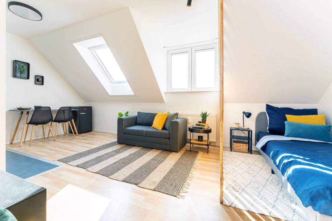 Vollausgtesttattes Modernes Studio,Nahe Btu,Netflix,Kostenloser Tiefgaragenstellplatz Cottbus Luaran gambar